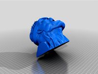 Hulk head by Wollschaf74