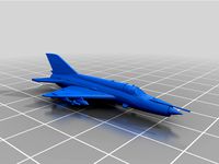 1/285 Mig 21 - late model (J/Bis) by Pfelpensson