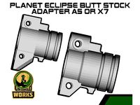 planet eclipse butt stock adapter A5 or X7 by Untangle