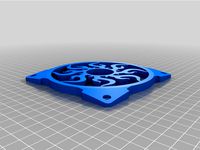 120mm sun2 fan grill by gkool