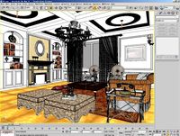 Living room 0173d model