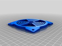120mm Nuclear fan grill by gkool