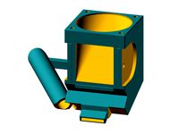 MPSMv2 Dual 40mm fan shroud + nozzle cam by andimoto