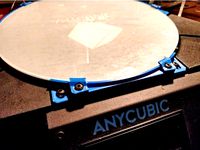 Anycubic Kossel Plus Bed Clamp (240mm)  by hazmatt17