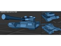 6mm Battle Isle Samurai MBT by Daritus