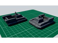 Sci-fi Hovercraft - 15mm / 1:100 by Fjodin