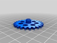 Gear-shaped extruder visualizer by johnsmith387