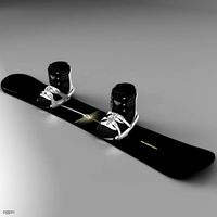 Snow_board3d model