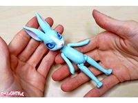 Simple bunny ball joint doll by Dollightful