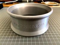 Bonsai Plant Pot Resembling A Car Rim by muddymaker