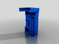 tcpiii's top rail tool, glue stick, card reader, & LED remote holder V2 by tcpiii