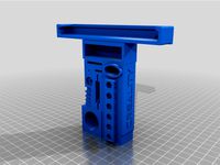 tcpiii's top rail tool holder with glue stick, card reader, and LED remote holder by tcpiii