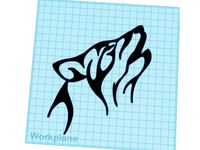 Wall Art (Wolf Head) by rkxone