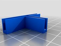 Toolbox divider clips for hardboard by baileyaudio