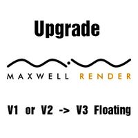 Upgrade - From V1 or V2 Maxwell Render Suite to V3 Floating License (includes 10 RN)
