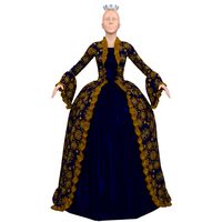 Dress Queen3d model