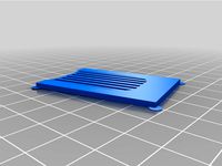 Simple dice tower with cap (15 cm printbed) by Passavopercaso