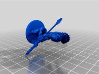 Dragonborn Spearman by TheMindRobber