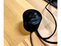 USB Desk Hub / In-Desk-Hub Cup by DanielKolz