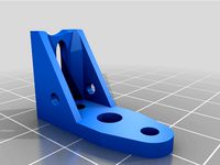 Adjustable BLTouch mount for the Hemera Aluminium Adaptor by samwiseg0