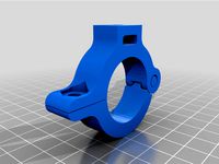 Print-in-place, multi-use, bolt on bicycle handlebar mount  by Systematic_Sean