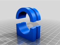 U-bolt Saddle for 1.7" Rollbar by thedohickey