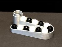 Marble Run Compatible Compact 12 Marble Finish by ESMZ