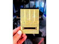 Dev Board Breadboard with LCD by moononournation