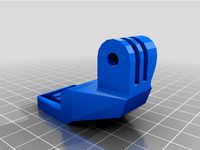 ICS FiziCat SelleRoyal to GoPro Mount saddle clip by Laborarbeiter