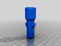 airsoft 14mm LH threaded 3 lug by hulabaloo