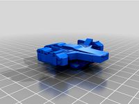Razorcrest Starship Spaceship Model Remixed for tabletop games  by Obsidian_Prime