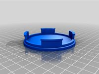 AC SCHNITZER typ 2 BMW e39 simple center hub cap by 3Dphilly