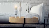 Realistic Drum Table and Decorations