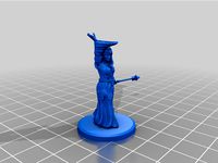 Female Druid by hellas3Dmodeling
