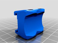Snap-fit Bike Mount Base - Remix - One Part by TheTanka