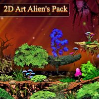2D Alien's Art Pack