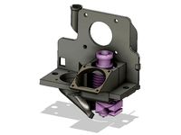 Print Head Bracket and Part Cooling Duct for PrintRite CoLiDo 2.0 Plus 3D Printer by doumas