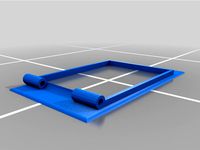 LCD cover for Artillery Sidewinder X1, screen cover for ASX1 by BisonSoldierBuilds
