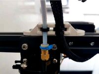 Ender 5 plus bowden tube and electrical wire strain relieve by buildbysammie
