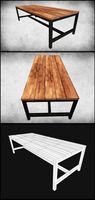 Rustic Wood Table 03