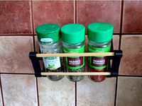 Spice rack made of bamboo sushi sticks by IcyBlaze