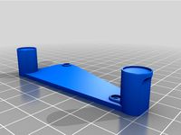 Lily58 keyboard tenting legs by diagnosis