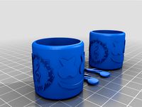 Marshmello Cup Set by EmanuelTheElemental