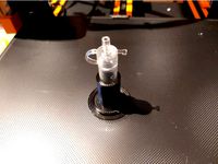 Simple COVID-19 Test tube stand by freezer9987