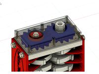 Compost Shredder Outer Gear Covers by dburke555