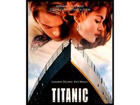 Titanic movie poster text by DirtyFacedKid