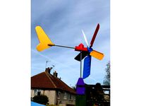 Windmill With Tail by cratch