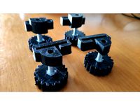 P3Steel (Orballo) Pies ajustables / Adjustable feet by UNOproyect