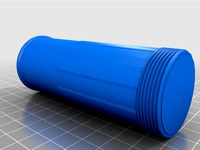 Lightsaber dummy chassis - room for LED electronics by wackygreenhouse