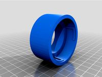 Nikon F mount lens to M42 male adaptor by reticyte
